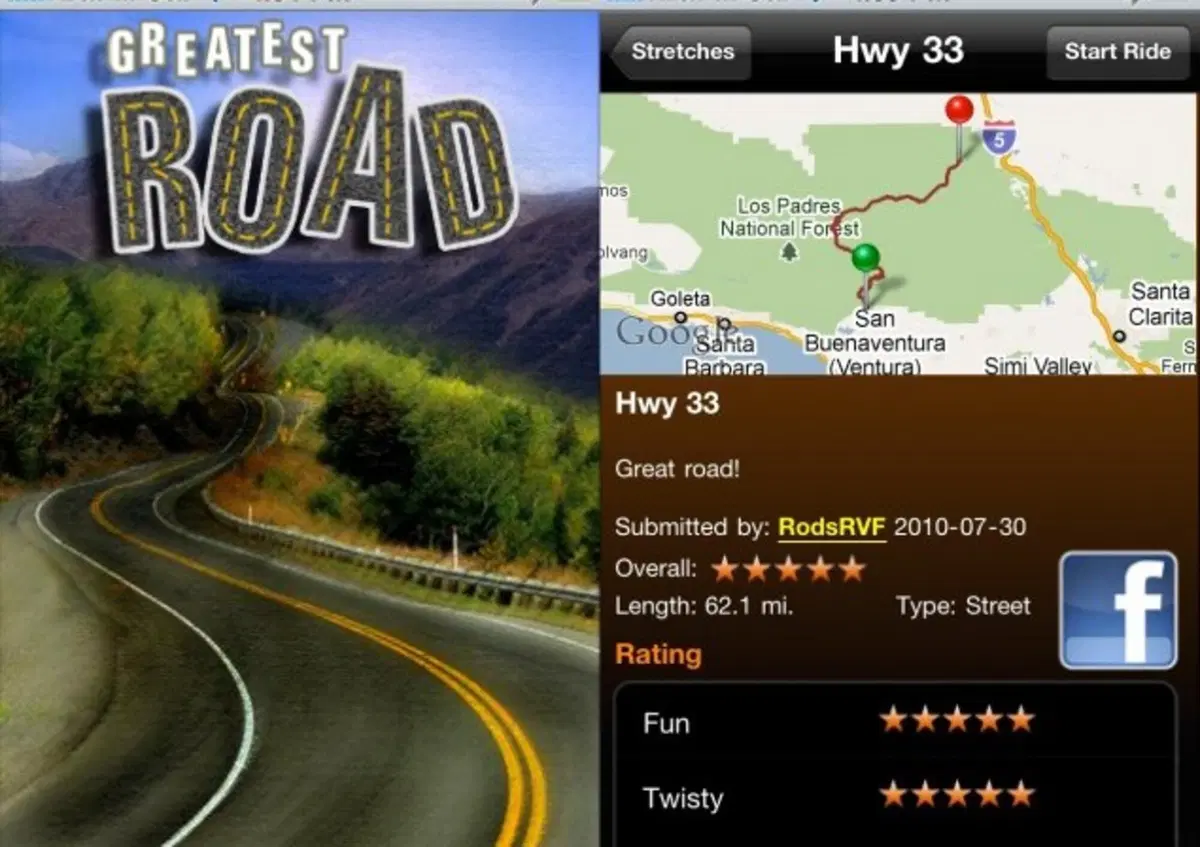 "Greatest Road", le strade pi&ugrave; belle in palmo di iPhone