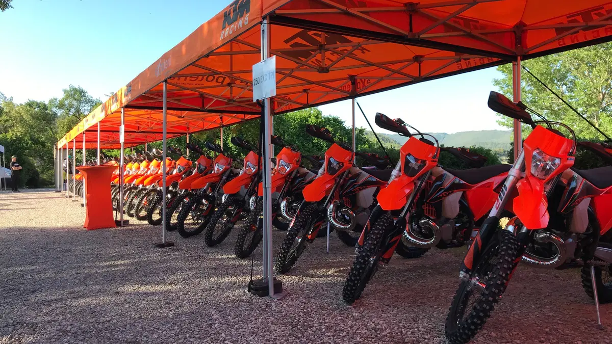 KTM EXC 2020: la gamma enduro di Mattighofen (18)
