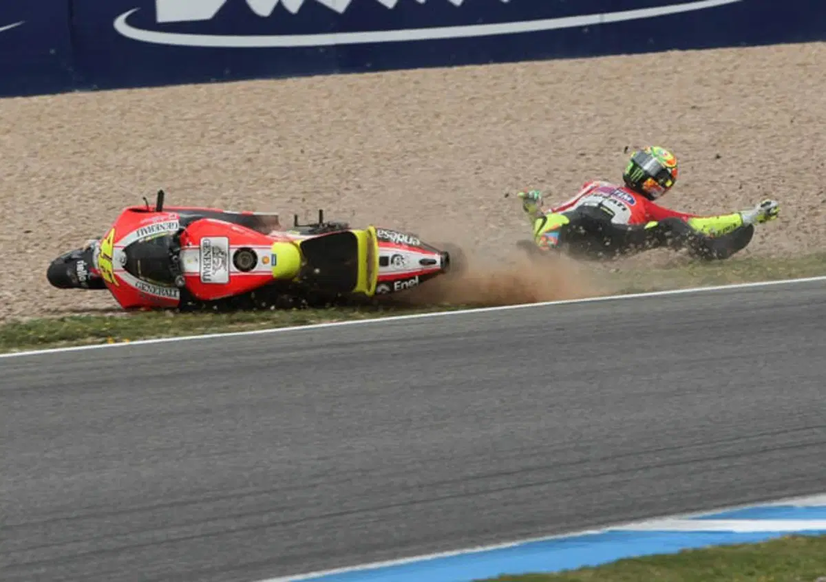 Rossi: "Peccato, stavamo andando bene"