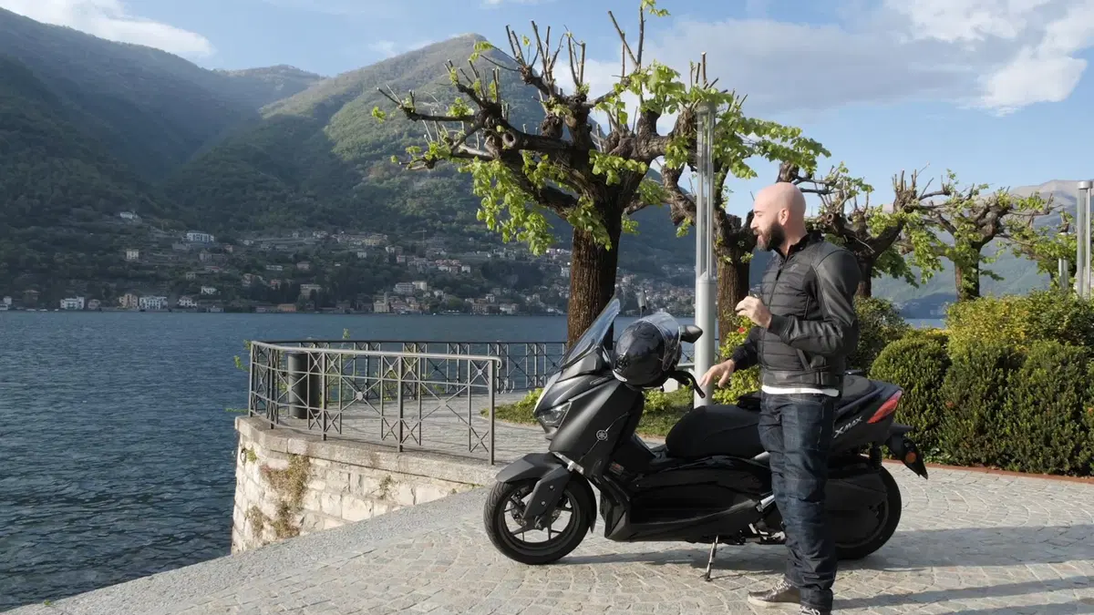 Yamaha XMAX 300 Iron Max Bandertest, la prova interattiva (27)