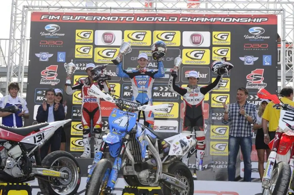 Mondiale Supermoto. Thomas Chareyre vince il GP d'Italia (3)