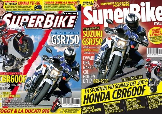 Nuova grafica per la rivista SuperBike