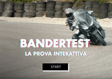 Yamaha XMAX 300 Iron Max Bandertest, la prova interattiva