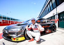 Dovizioso prova l'Audi RS 5 DTM a Misano, in vista della gara