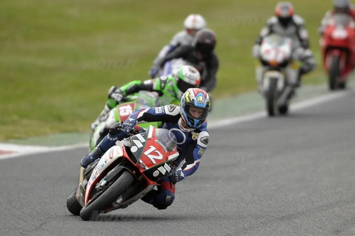 Max Biaggi a Misano per la prima tappa  del CIV (3)