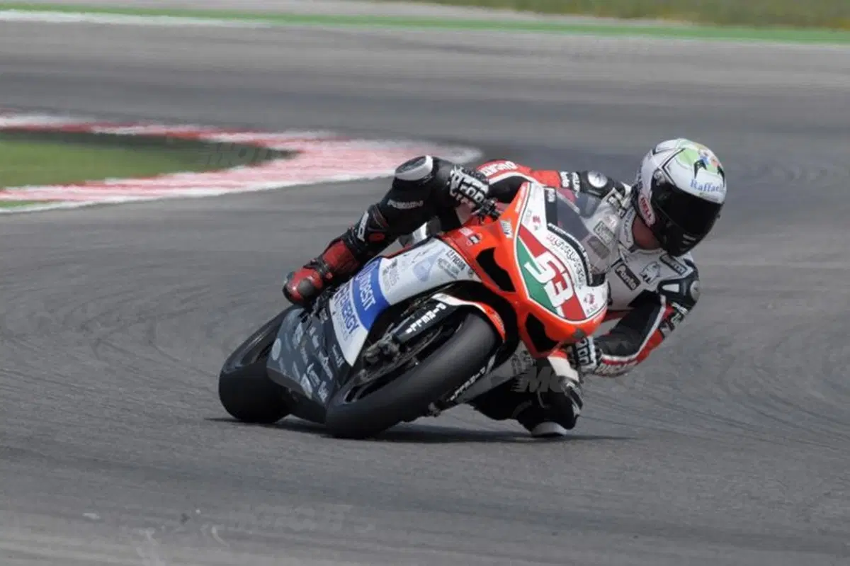 Max Biaggi a Misano per la prima tappa  del CIV (4)