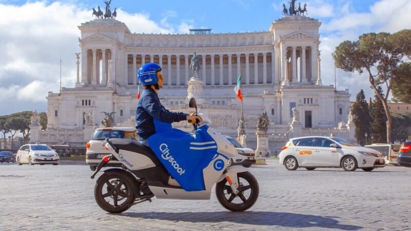 Cityscoot a Roma, nuovo servizio di sharing elettrico