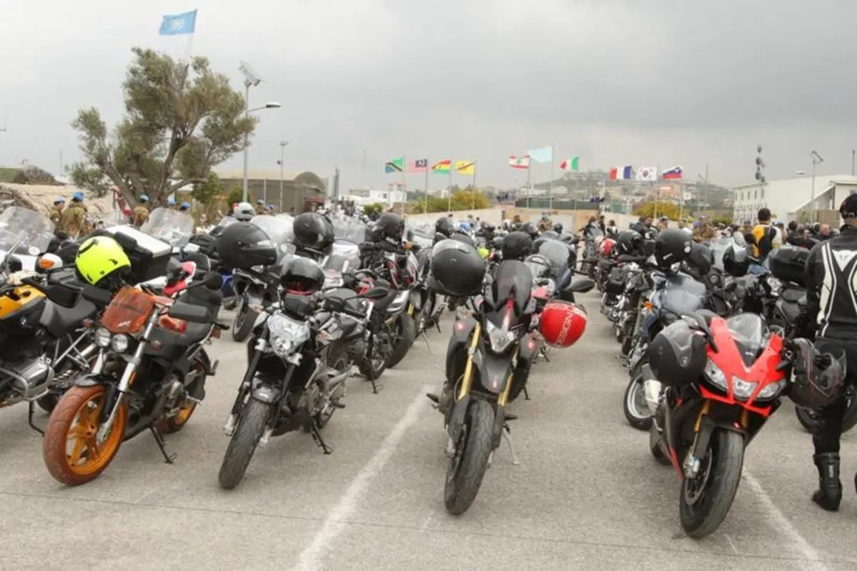 I Caschi Blu Italiani protagonisti di Joint Bikers for Solidarity