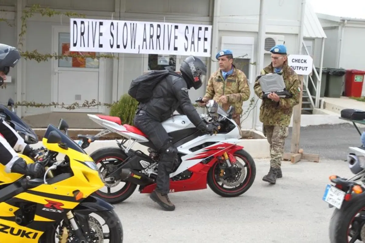 I Caschi Blu Italiani protagonisti di Joint Bikers for Solidarity (2)