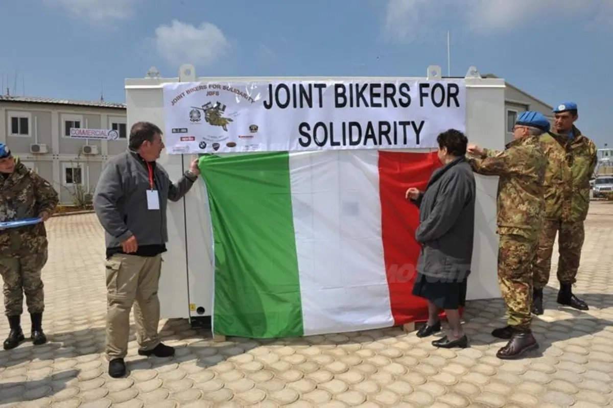 I Caschi Blu Italiani protagonisti di Joint Bikers for Solidarity (3)