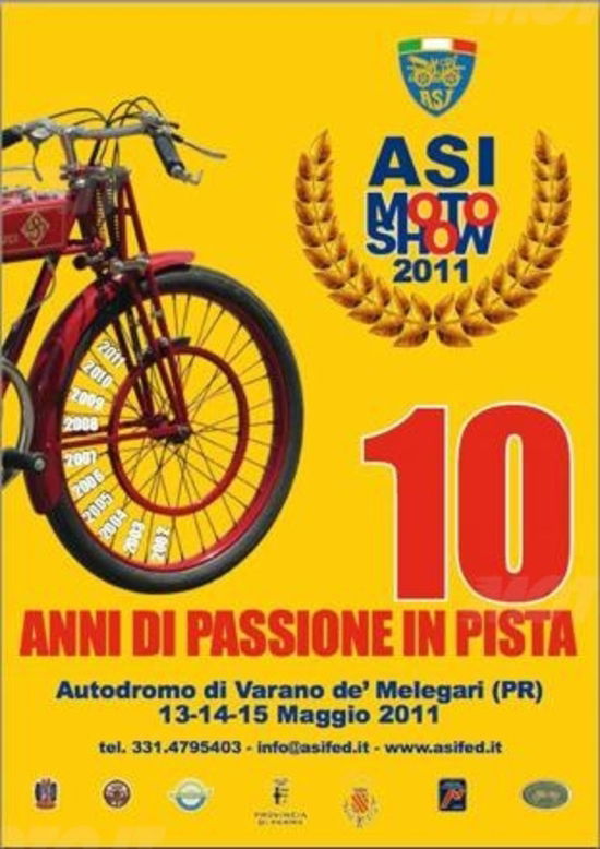 ASI Motoshow: 50 titoli mondiali in pista a Varano de' Melegari