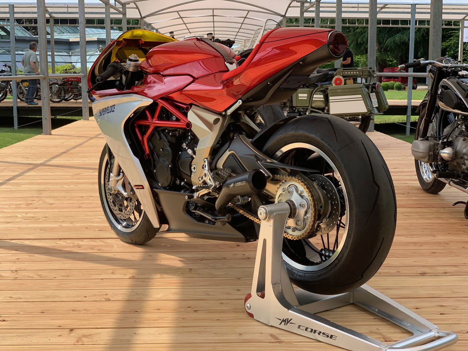 MV Agusta Superveloce 800 premiata al Concorso d’Eleganza