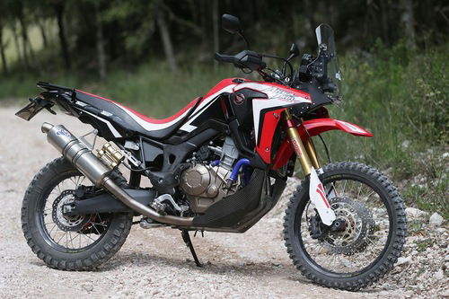 Honda Africa Twin, sospensione AirTender optional ufficiale (2)