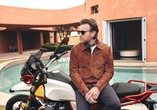 Moto Guzzi V85 TT, Ewan McGregor protagonista della campagna pubblicitaria