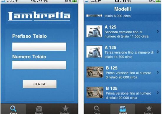 E' nata l'applicazione per gli amanti della Lambretta