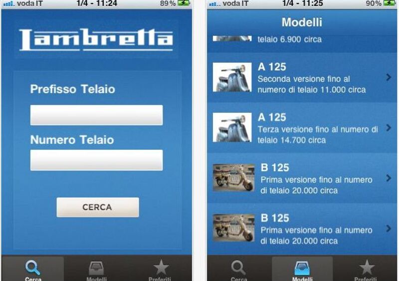 E&#039; nata l&#039;applicazione per gli amanti della Lambretta