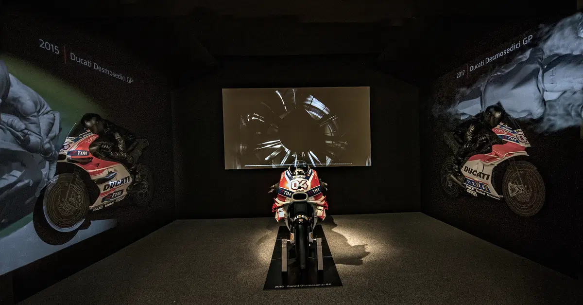 Ducati: anatomia della velocit&agrave;. Una mostra dedicata all'aerodinamica