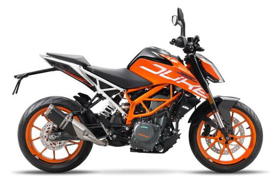 L'attuale KTM Duke 390