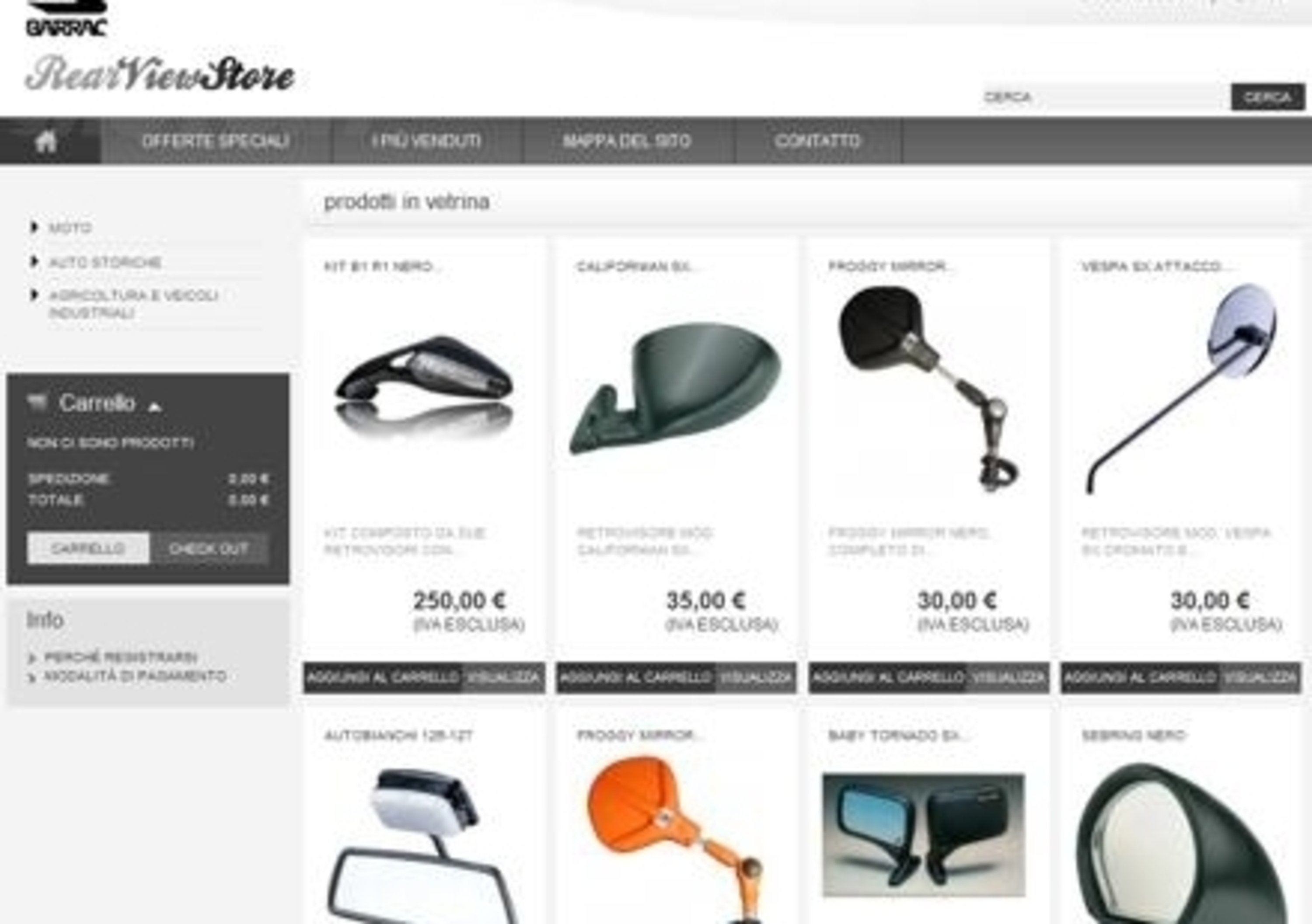 Barrac lancia il suo sito e-commerce