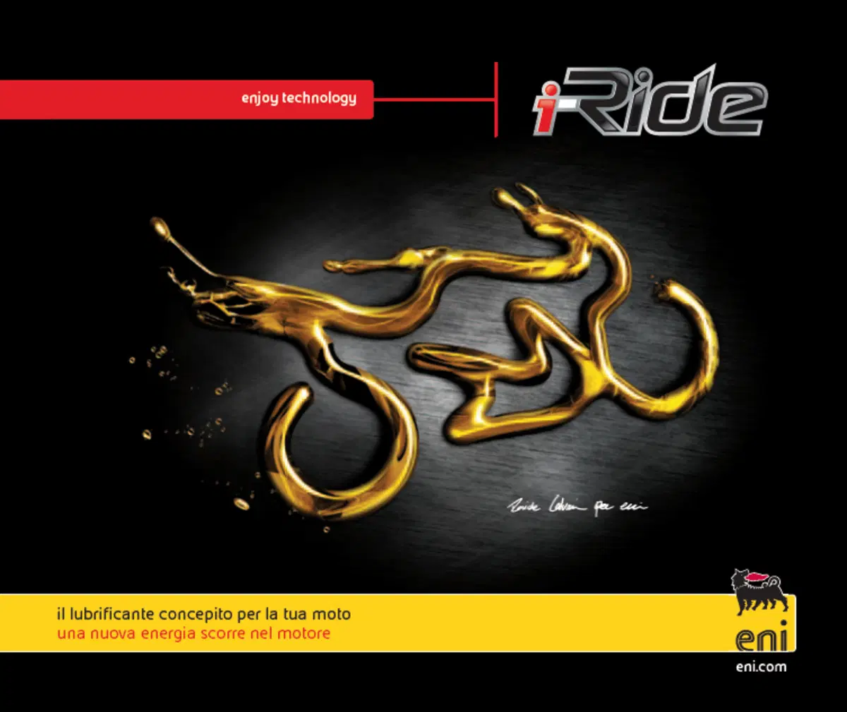 eni i-Ride: nasce la gamma di oli per moto e scooter