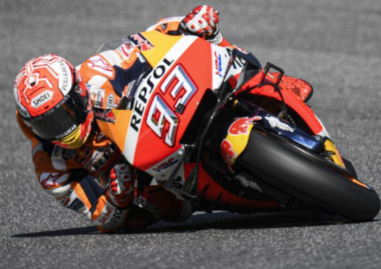 MotoGP 2019. Marquez è il più veloce nelle FP1