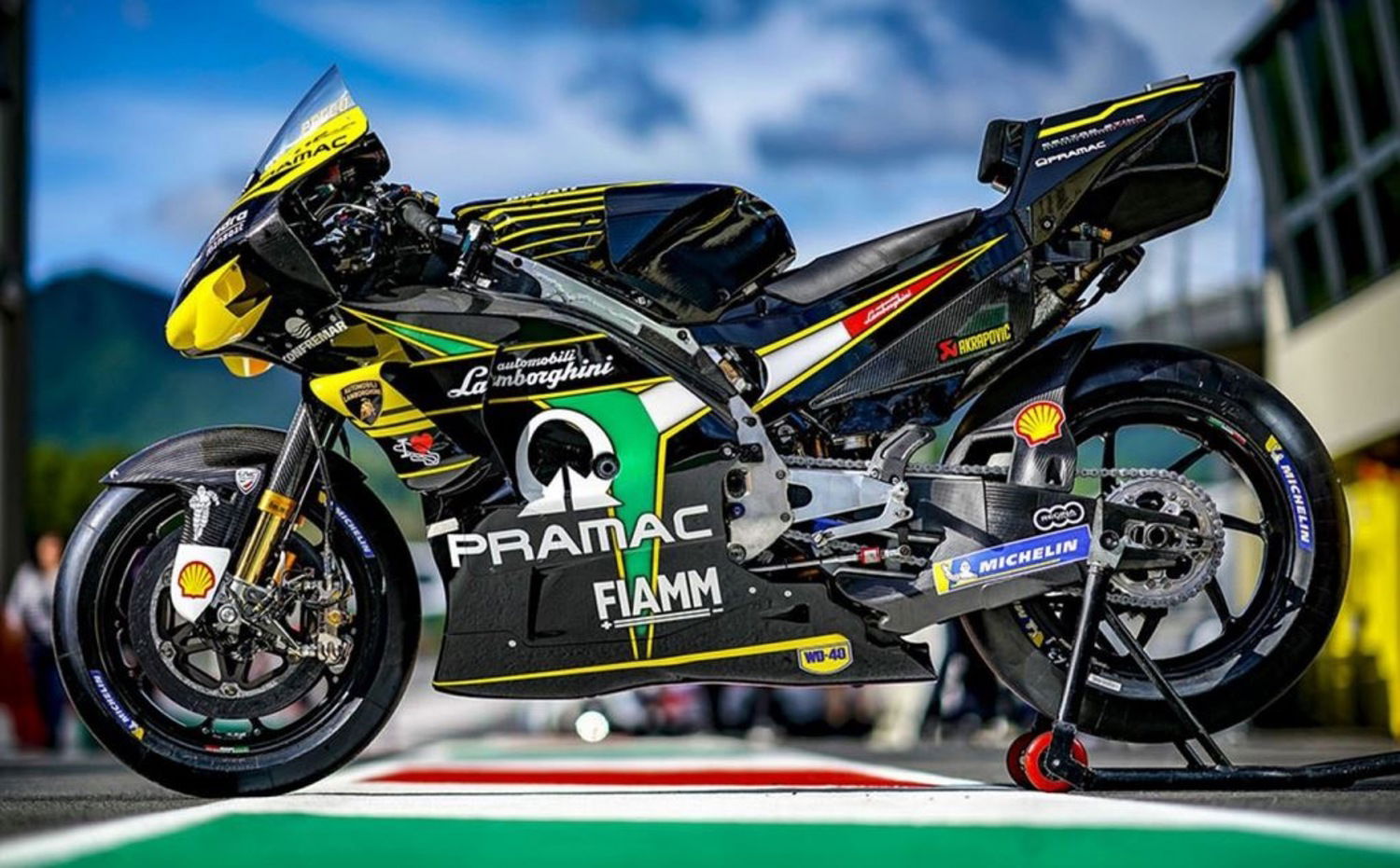 Ducati Pramac: livrea Lamborghini per il Mugello [GALLERY]