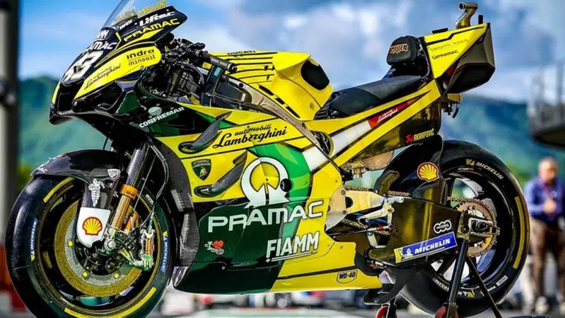 Ducati Pramac: livrea Lamborghini per il Mugello [GALLERY]