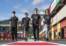 Una giornata con i piloti del Racing Team Sky VR46 Moto2 e Moto3
