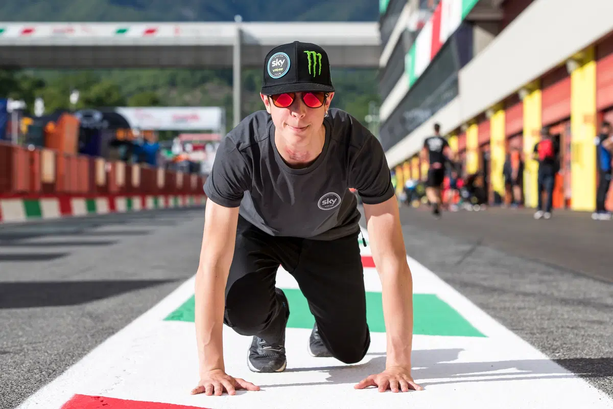 Una giornata con i piloti del Racing Team Sky VR46 Moto2 e Moto3 (4)