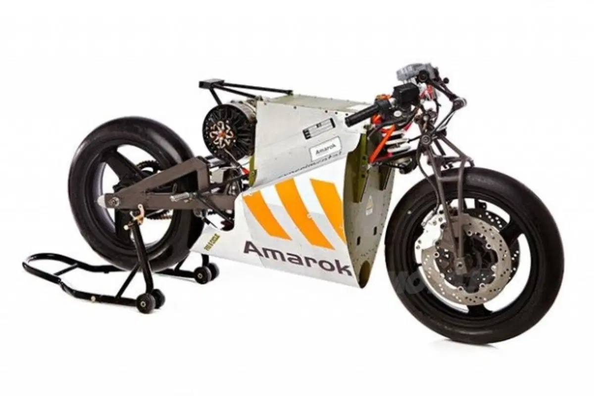 Amarok, la moto elettrica da corsa minimalista (8)