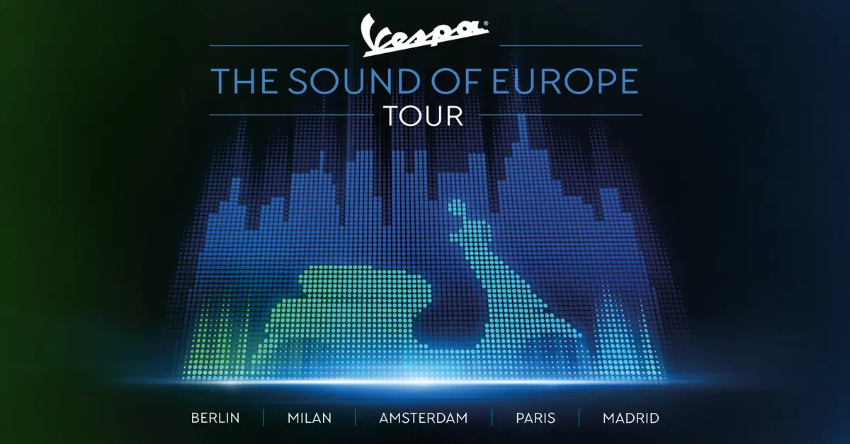 Vespa chiude "The Sound of Europe": venerd&igrave;, sabato e domenica tanti appuntamenti