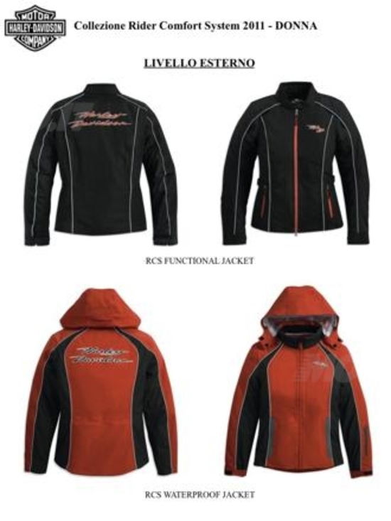 Collezione Harley-Davidson Rider Comfort System Donna