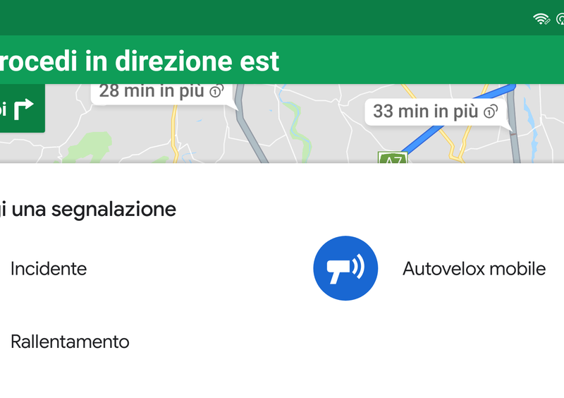 Google Maps, dopo gli autovelox arriva anche il tachimetro