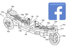 Facebook brevetta un mezzo elettrico robotico a trazione integrale
