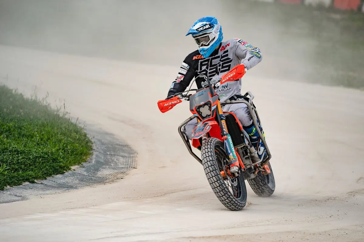 Nicola Dutto al Ranch con Valentino Rossi!