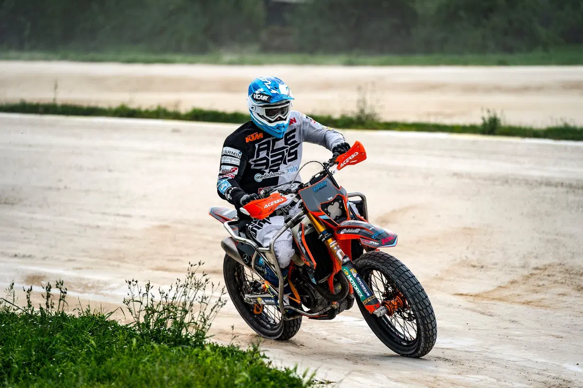 Nicola Dutto al Ranch con Valentino Rossi! (2)