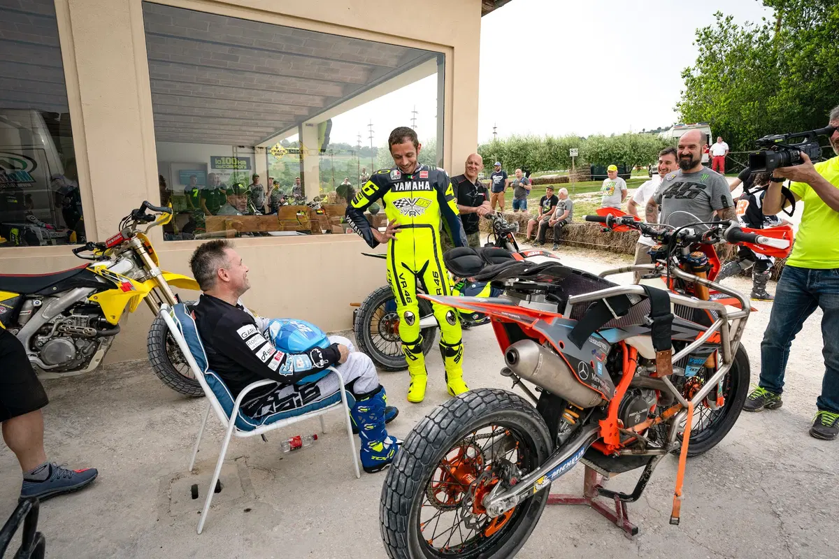 Nicola Dutto al Ranch con Valentino Rossi! (3)