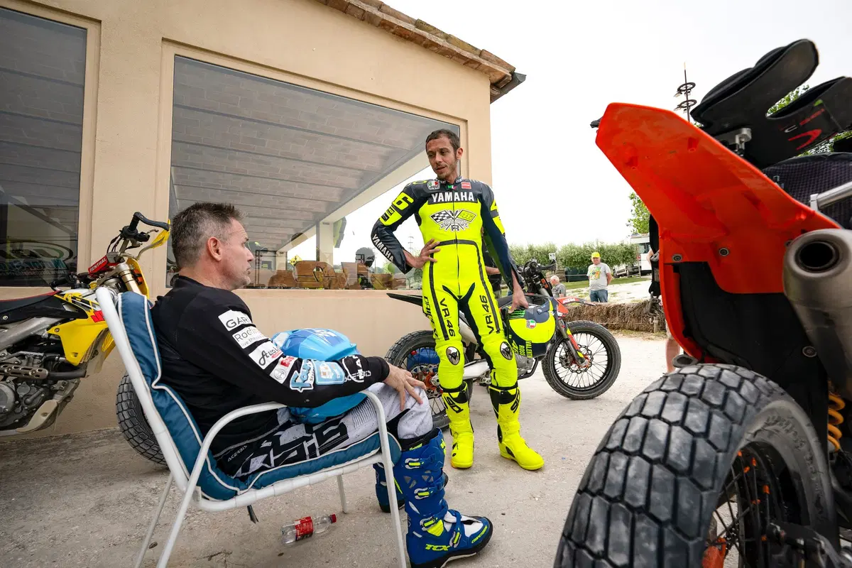 Nicola Dutto al Ranch con Valentino Rossi! (6)
