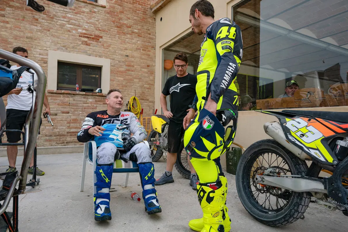 Nicola Dutto al Ranch con Valentino Rossi! (5)