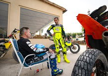 Nicola Dutto al Ranch con Valentino Rossi!