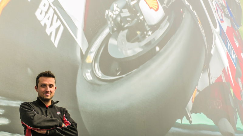 Gabriele Arena: destinazione Ducati, Reparto Corse