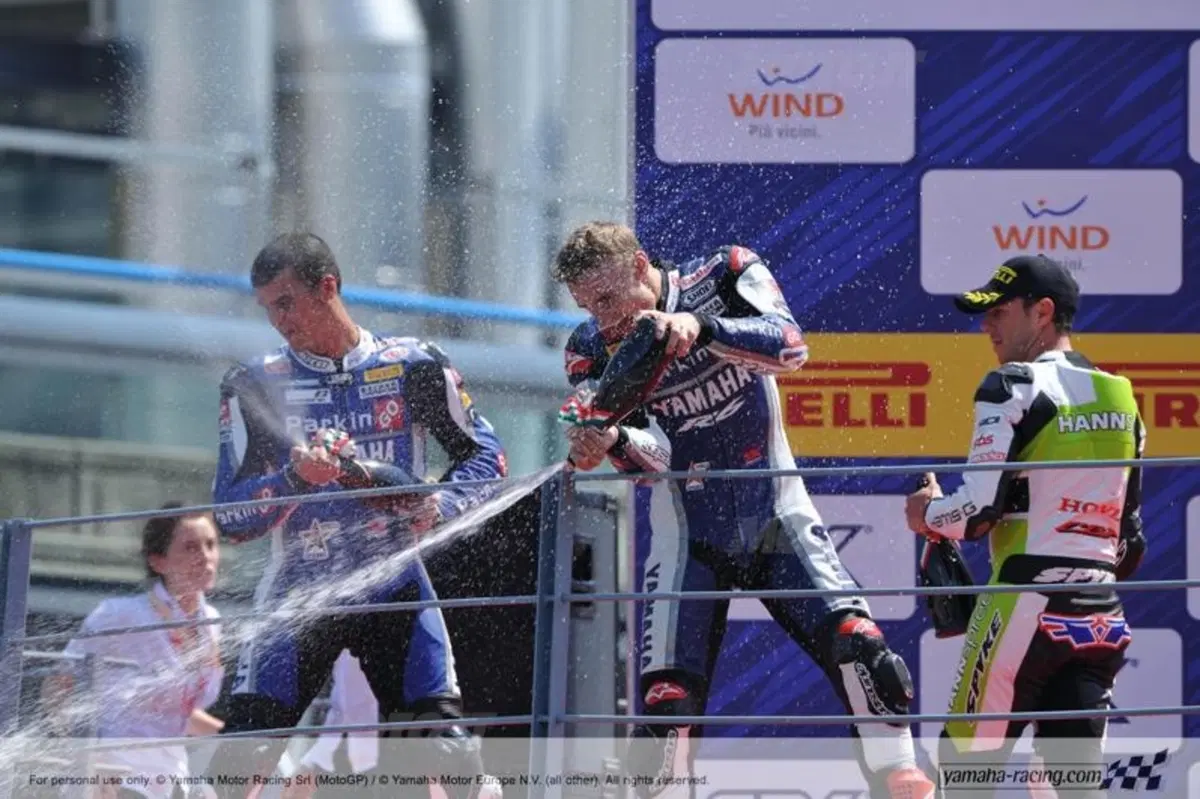 Tripletta Yamaha a Monza