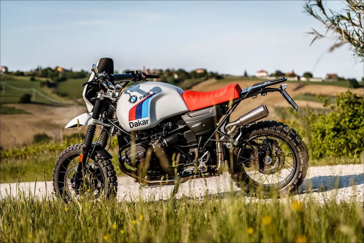 BMW nineT Paris Dakar KIT Unit Garage: TEST (10)