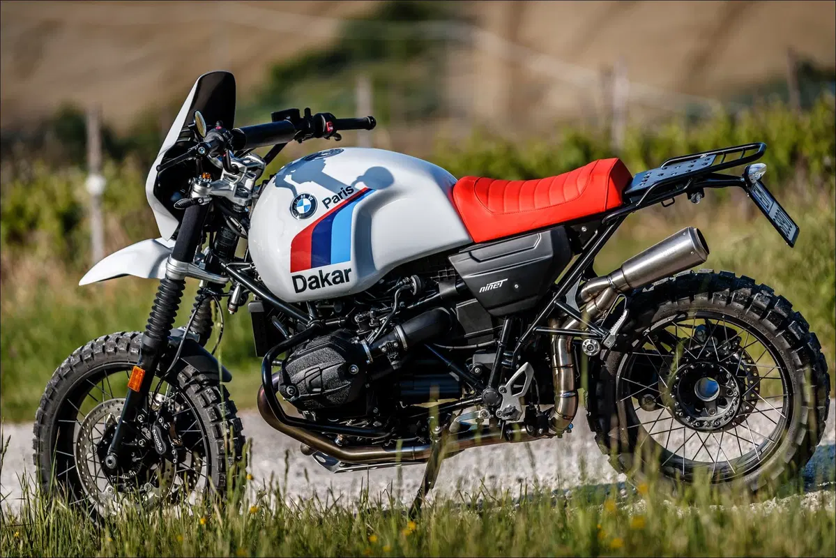 BMW nineT Paris Dakar KIT Unit Garage: TEST (2)