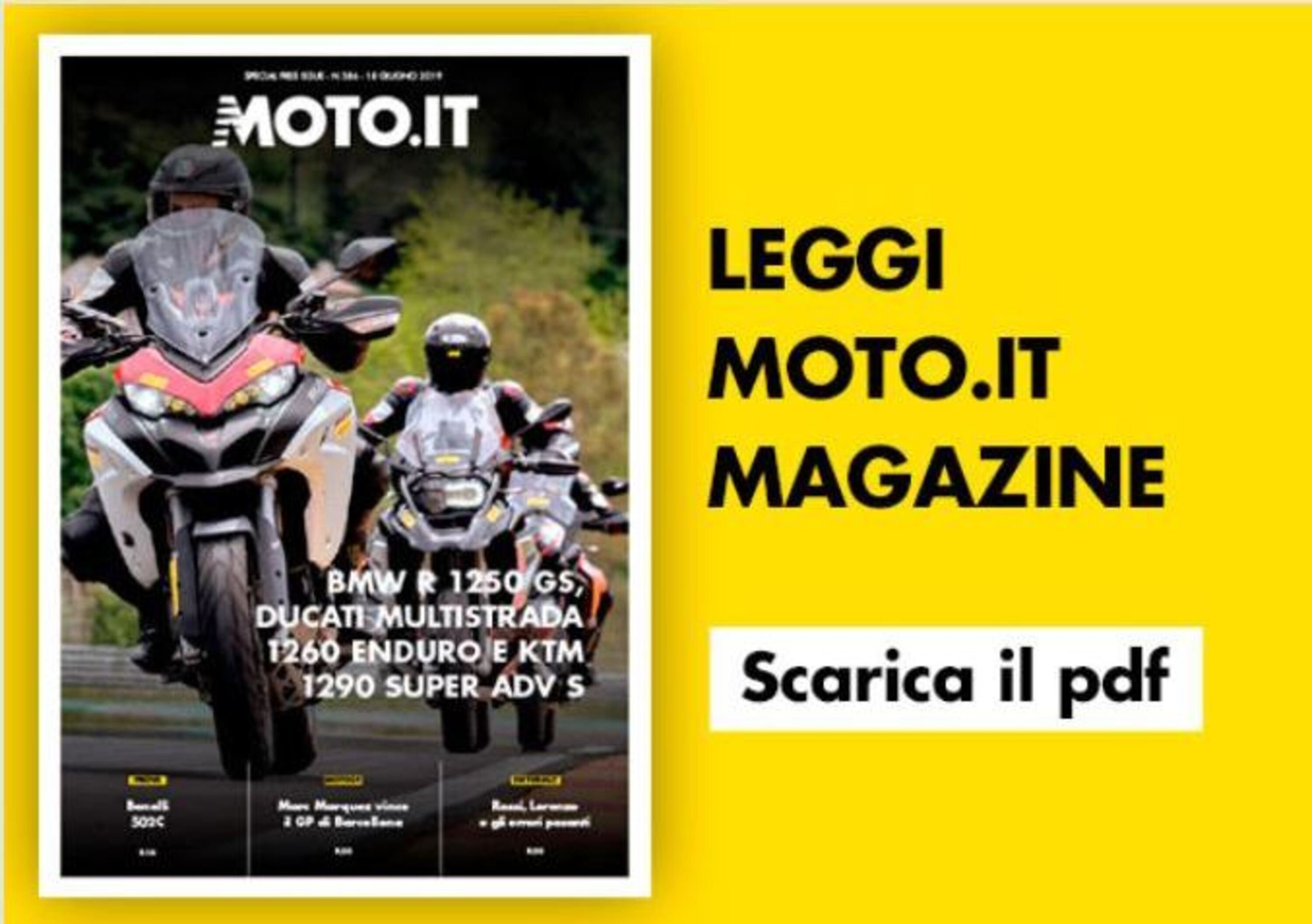  Magazine n&deg; 386, scarica e leggi il meglio di Moto.it 