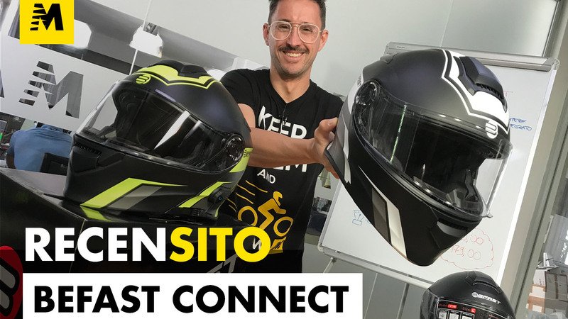 Befast Connect. Recensito casco modulare con interfono di serie
