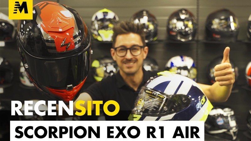 Scorpion Exo R1 Air, il casco integrale racing per moto da strada. Recensito