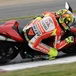 Rossi prova la Ducati 1198 a Silverstone