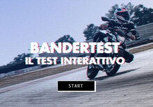 Kawasaki Z125 Bandertest, la prova interattiva