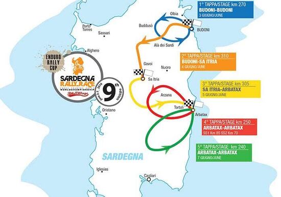 Sardegna Rally Race 2016. Le novità della 9ª edizione